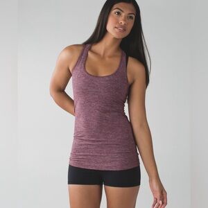 Lululemon | Cool Racerback | Heathered Bordeaux Drama